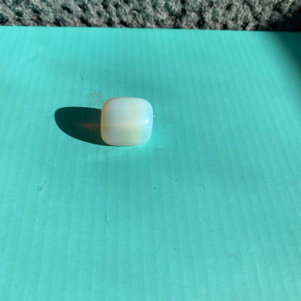 White Square Stone